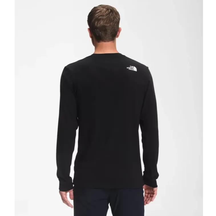 The North Face Half Dome LS Tee (Men's) TNF Black/TNF White