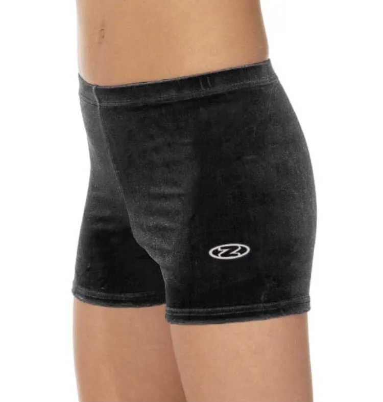 The Zone Smooth Velour Gymnastics Shorts Z106