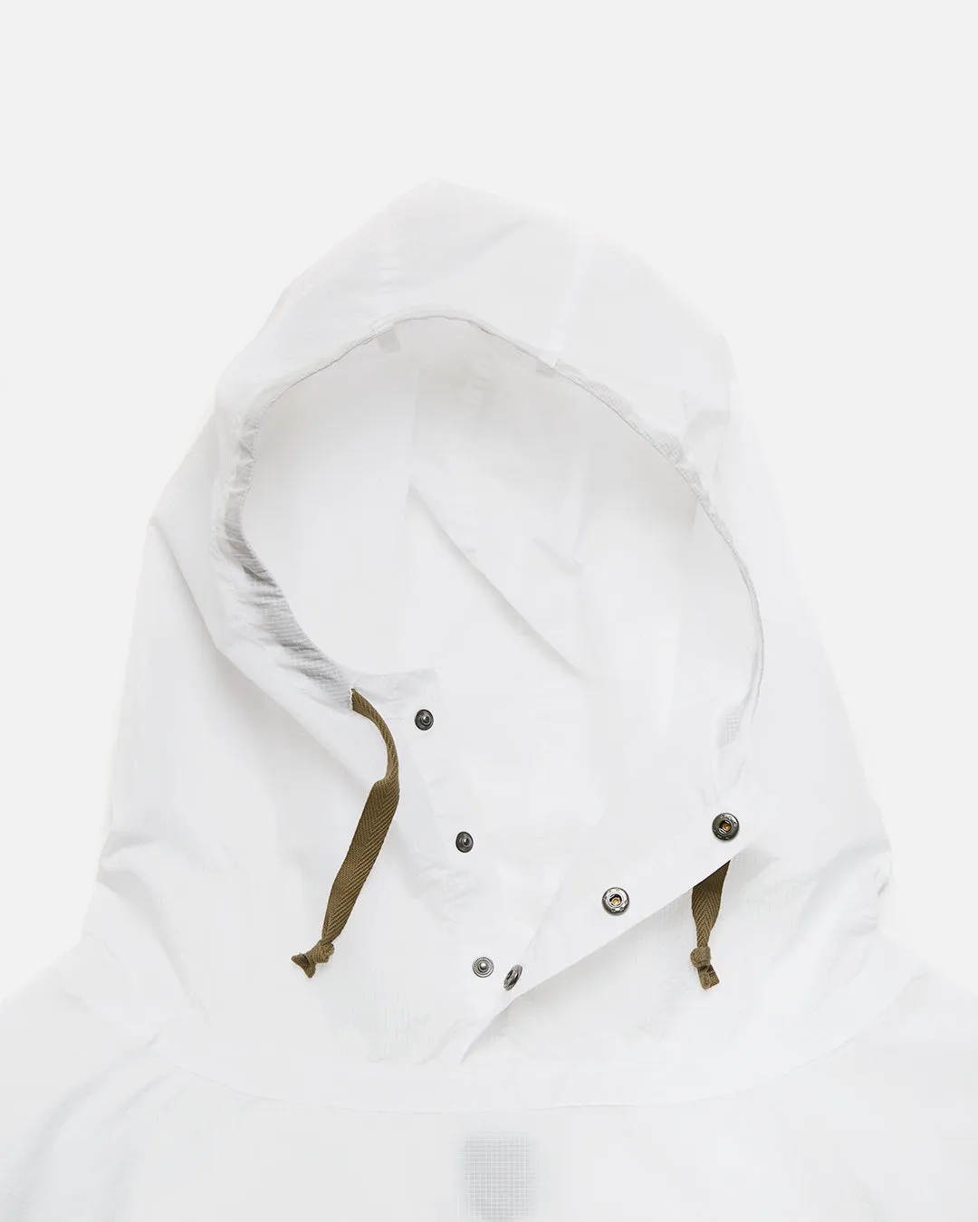 Translucent Military Smock - White