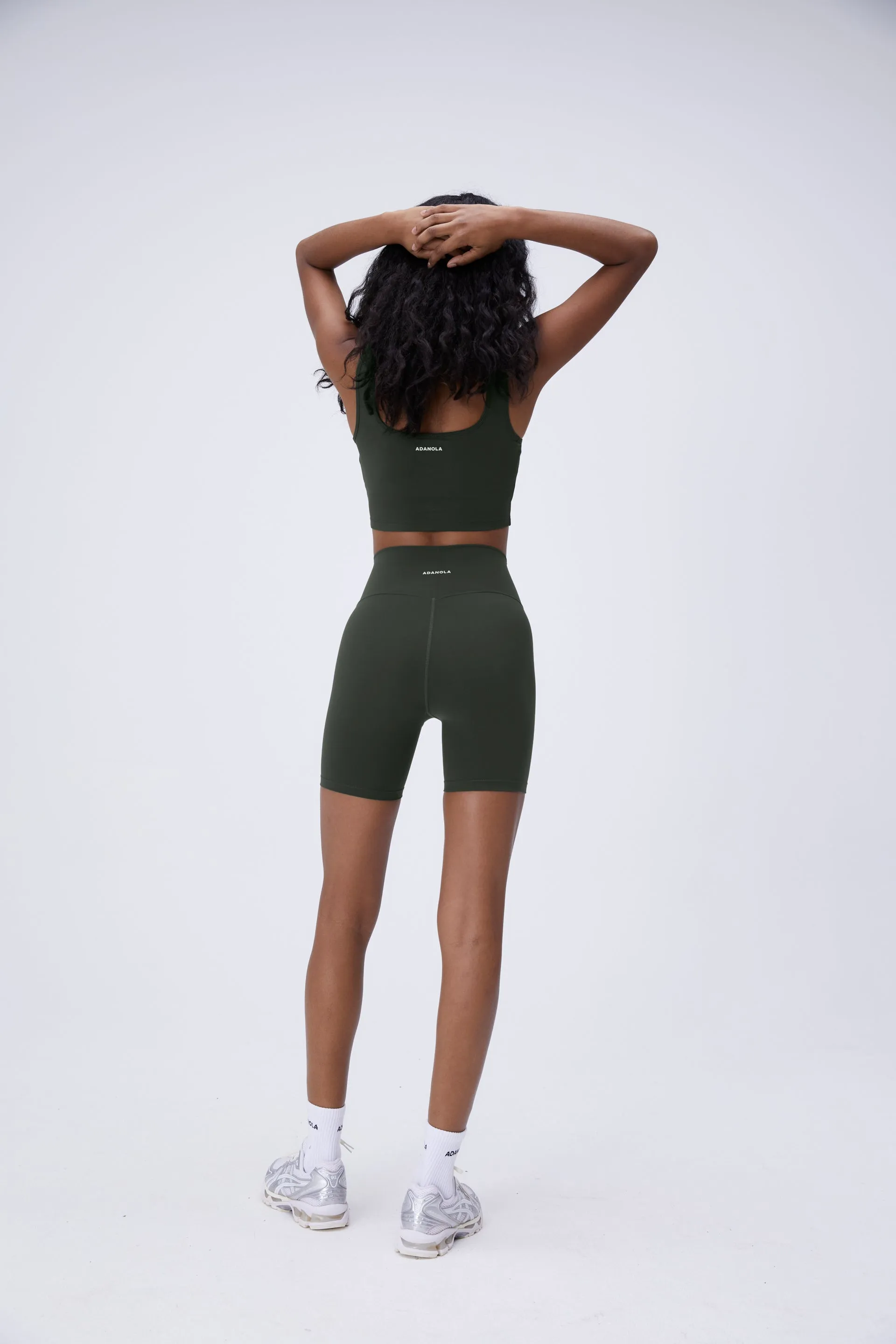 Ultimate Crop Shorts - Dark Olive