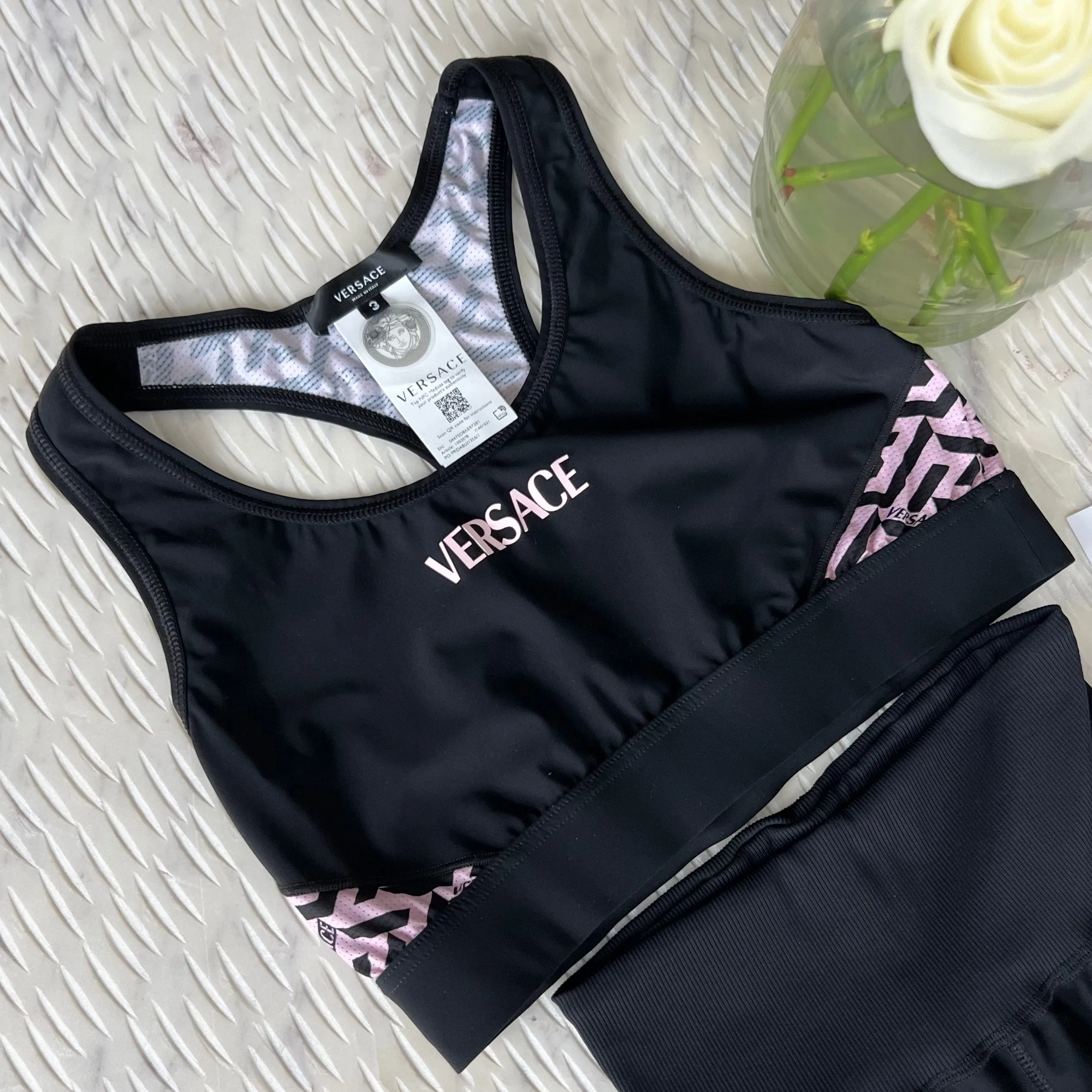 Versace Logo Printed Set