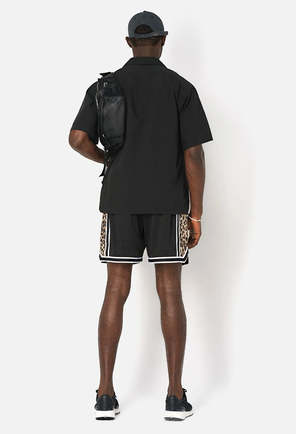 Vintage Varsity Shorts / Black X Lynx