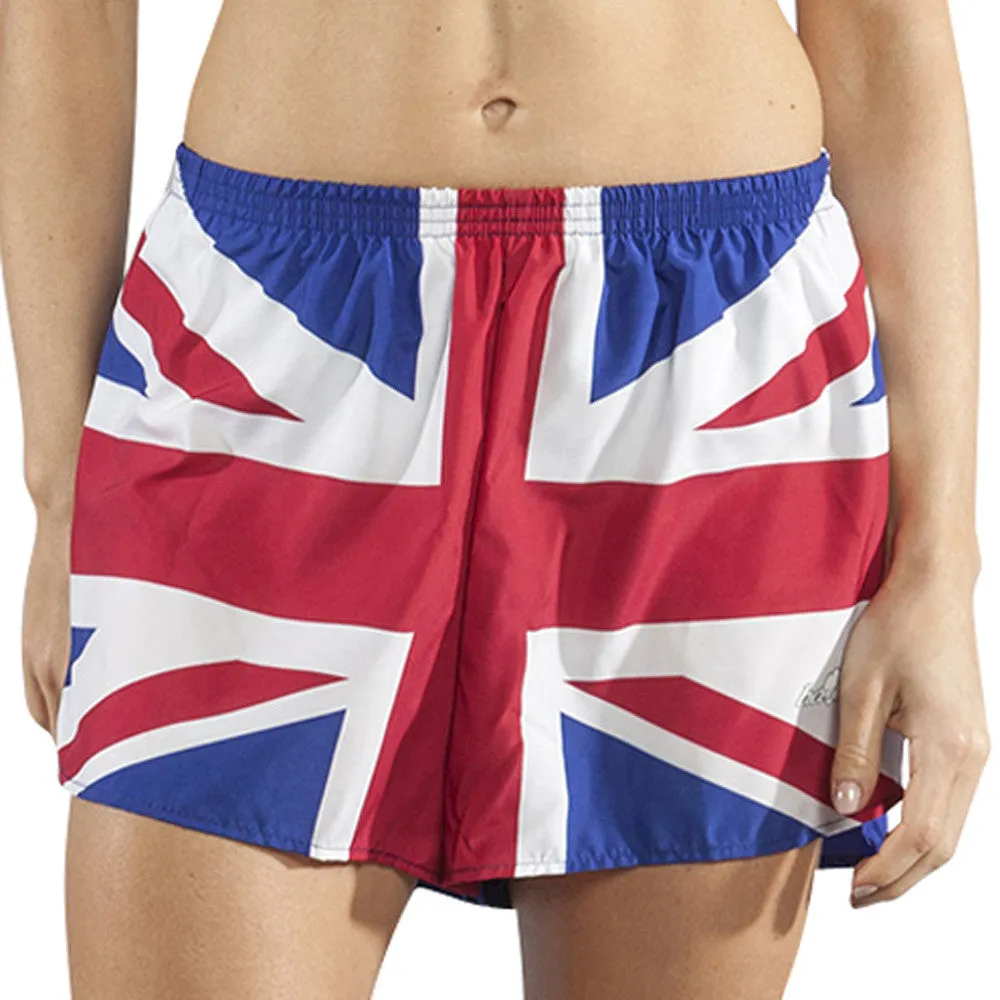 WOMEN'S 1.5" SPLIT TRAINER SHORT- Great Britain