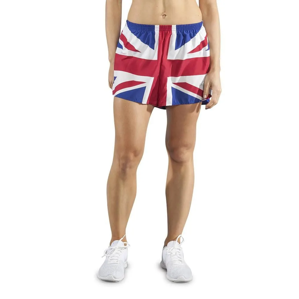 WOMEN'S 1.5" SPLIT TRAINER SHORT- Great Britain