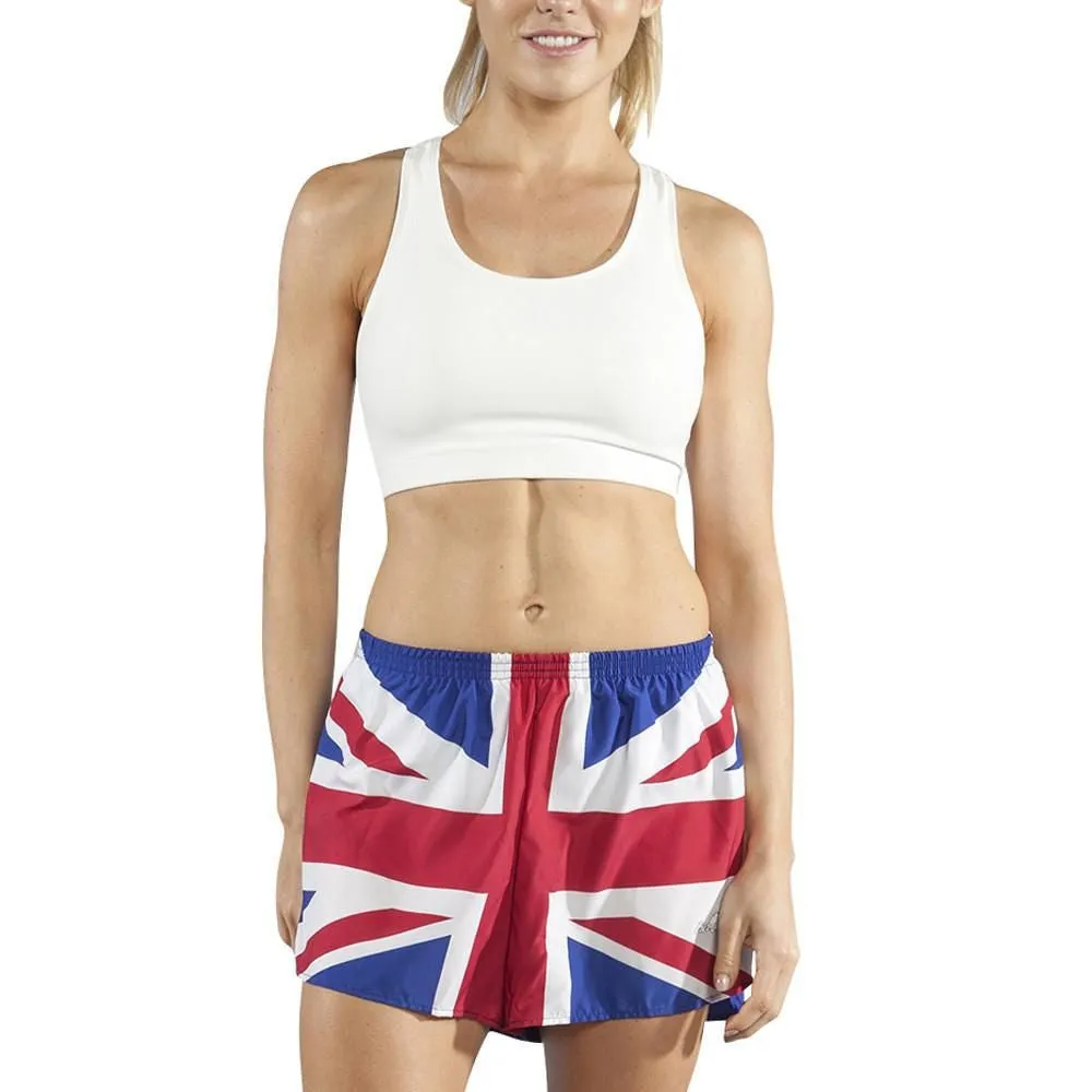 WOMEN'S 1.5" SPLIT TRAINER SHORT- Great Britain