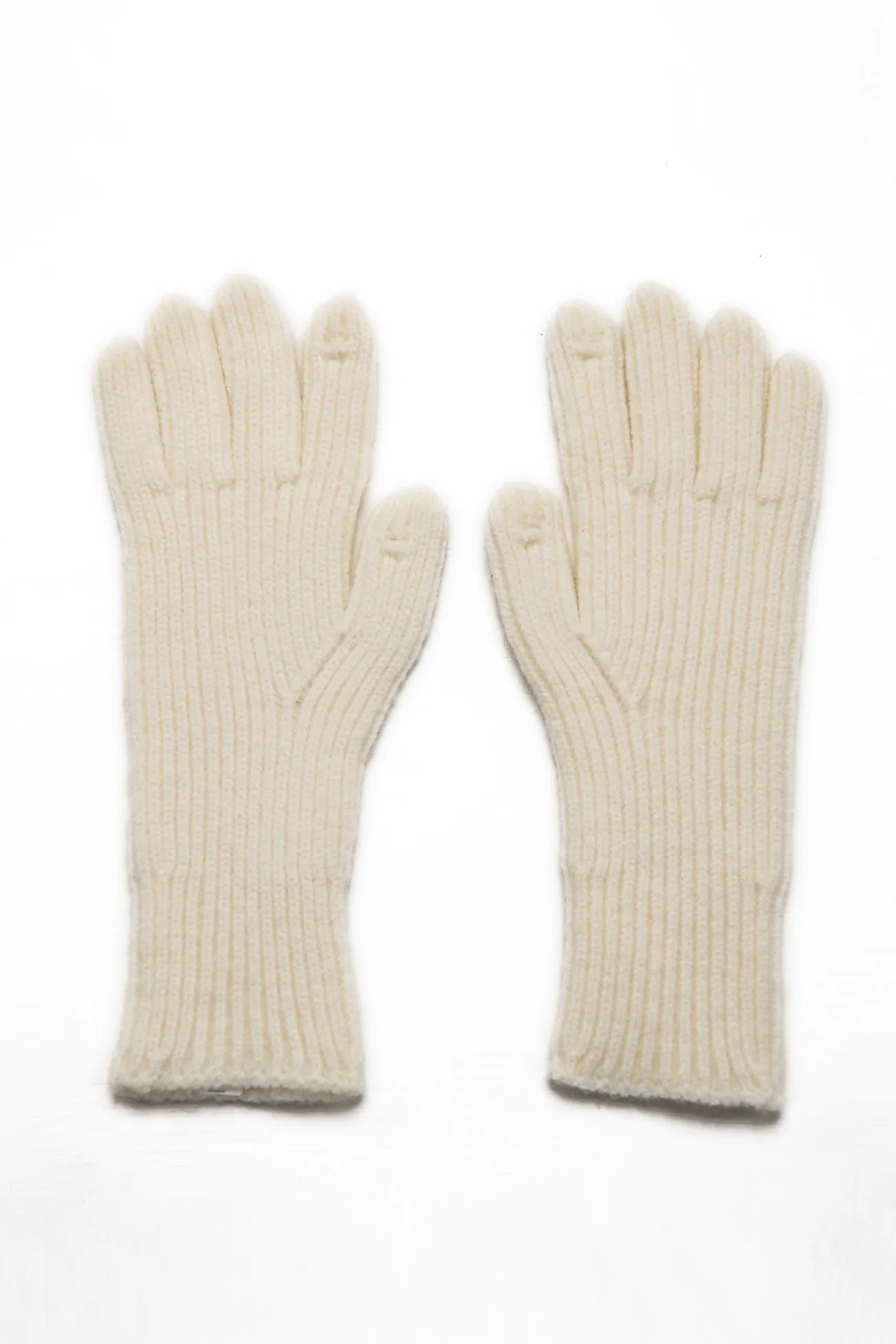 WOOL-BLEND GLOVES